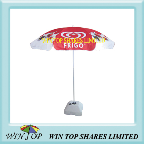 40 inch advertising FRIGO/WALL beach umbrella