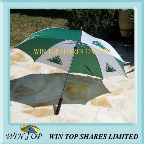 Auto straight advertising umbrella