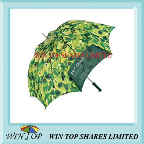 Aluminum promotional golf umbrella