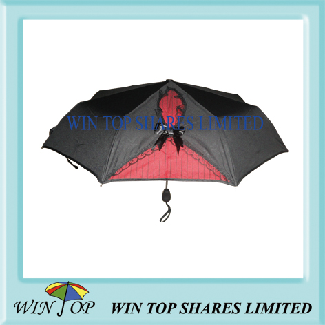 Auto open and close butterfly knot umbrella