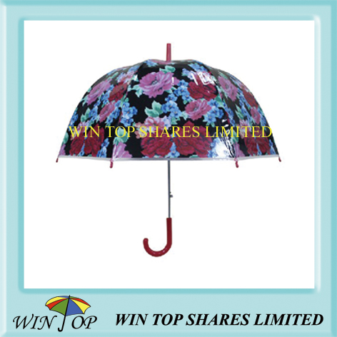 Women flower umbrella