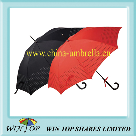 Crystal ladies stick umbrella