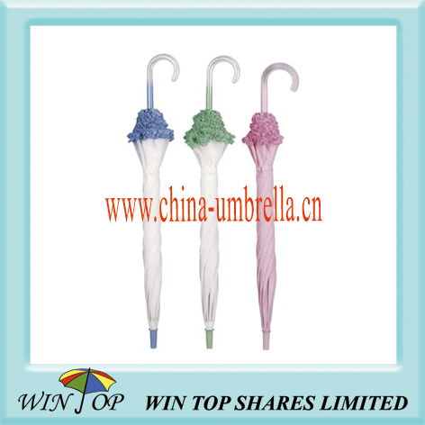 23" ladies lace umbrella